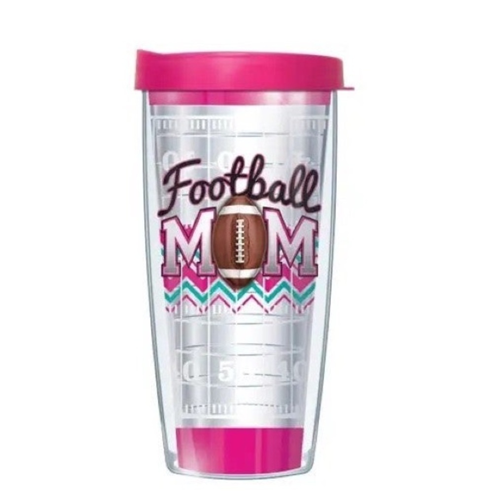 New Football Mom Tumbler 16oz